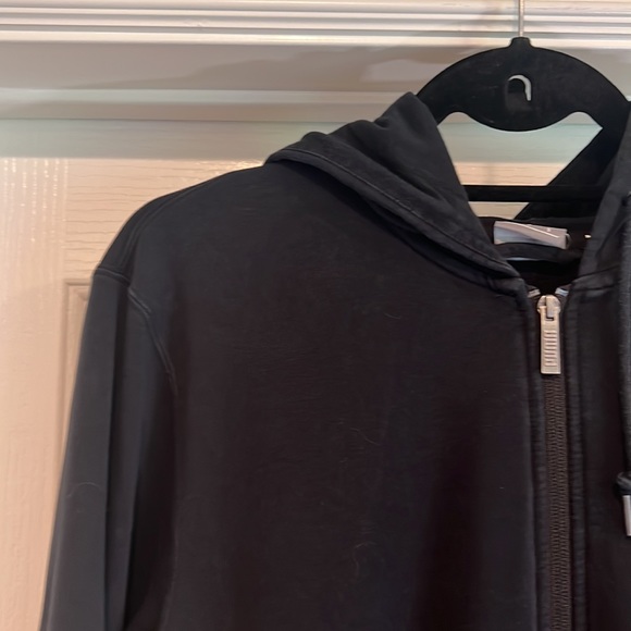 Puma Full Zippered Hoodie - Small Black - Picture 4 of 10